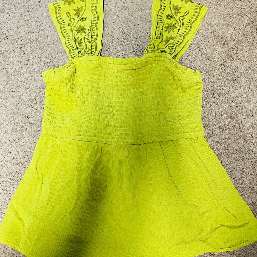 Maurices Green Dressy Summer Tank Top